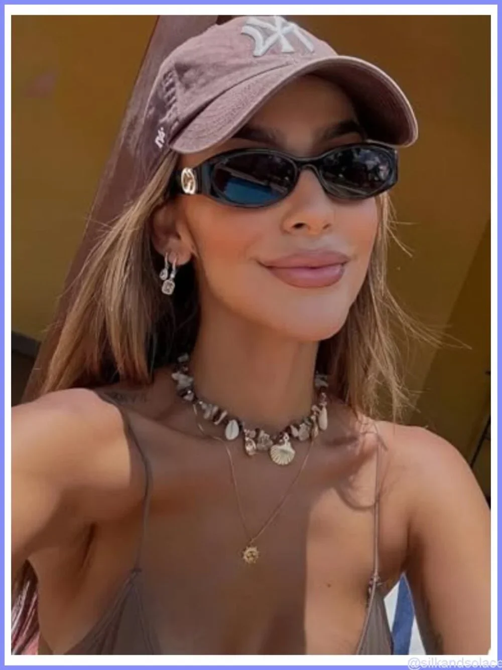 Retro Oval Cat Eye Sunglasses UV Protection Lightweight Vintage Fashion